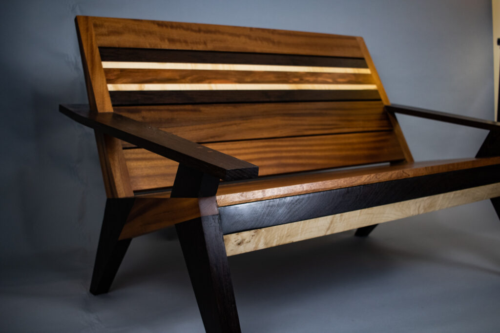 Sepele and Wenge bench 2 